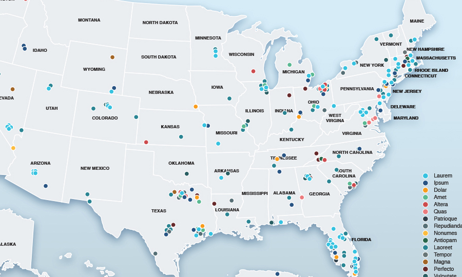XCast Geographic Location Template Thumbnail